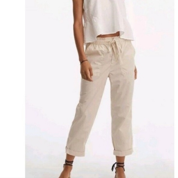 Lou & Grey Pants - NWT Lou & Grey Cotton Pull-on Pants